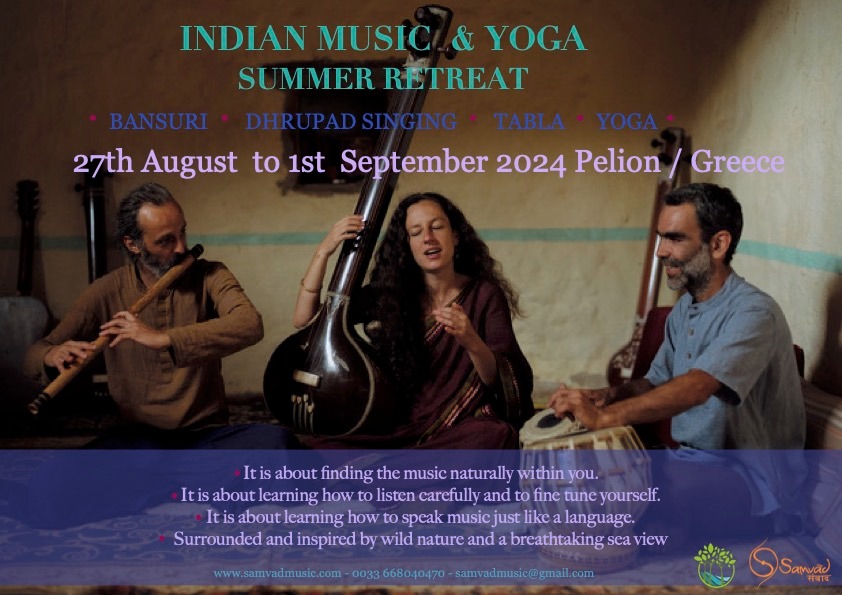 Indian music & yoga retreat 2024